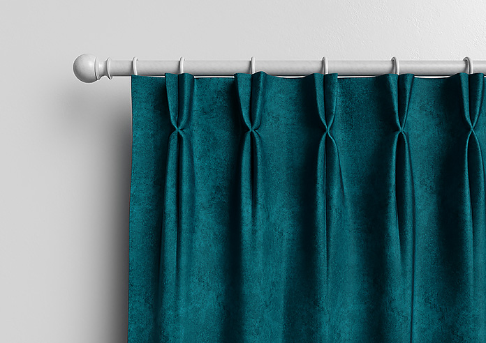 Florence Faux Suede, Ink Blue - Made to Measure Curtains - Image 12